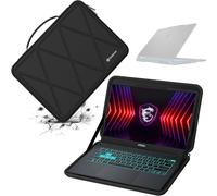 Housse De Protection Rigide En Eva Compatible Avec 14 Pouces Msi Cyborg 14 A13Ux/A13Vx,Msi Creator M14 A13V/Modern 14 H D13M Slim Et Antichoc Anti-Choc 14 Pouces Ordinateur Portable Sac(X8258)