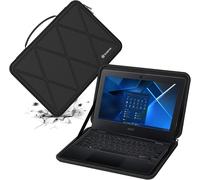 Housse De Protection Rigide En Eva Compatible Avec Acer Travelmate B3 Tmb311-33-C3Fm, Travelmate Spin B3 Tmb311Rn-33-C0Js 2 En 1, Travelmate Spin B3 11 Tmb311R-33-C04F 2 En 1 (X8019)