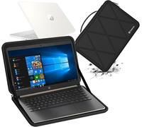 Housse De Protection Rigide En Eva Compatible Avec Ordinateur Portable Hp 14 Pouces - 14T-Dq300/14T-Dq500/14-Fq2097Nr Et Sac Antichoc (X8252)[ZHB1232]