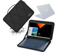 Housse De Protection Rigide En Eva Compatible Avec Ordinateur Portable Hp Victus Gaming 16T-R000/16T-S000/16-S0097Nr/16-R0097Nr, Sac Étanche Et Anti-Chocs (X8304)[ZHB1230]