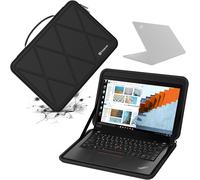 Housse De Protection Rigide En Eva Compatible Avec Ordinateur Portable Lenovo Thinkpad T14 Gen 2 De 14 Pouces, Étanche Et Anti-Chocs (X8262)[ZHB1749]