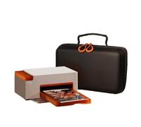 Housse de protection rigide pour imprimante N2 Liene Amber M110 - Housse de transport anti-poussière avec poignée - Noir - 28 x 16 x 11 cm