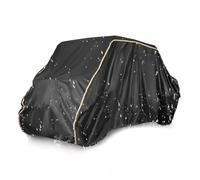 Housse De Protection Robuste en Tissu 420D Imperméable pour UTV pour John Deere Gator XUV 825I 855D S4, 4 À 6 Places, avec Bandes Réfléchissantes
