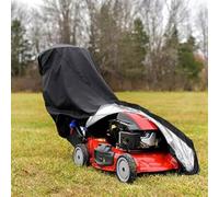 Housse de protection robuste et imperméable pour tondeuse à gazon pour une utilisation par tous les temps dans les jardins et les cours (188 x 99 x 63,5 cm)