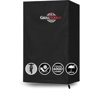 Housse de Protection Robuste pour fumoir extérieur , 101,6cm, imperméable, résistante aux intempéries, aux UV et à la décoloration, Housse de Barbecue à Dessus Plat, Noire