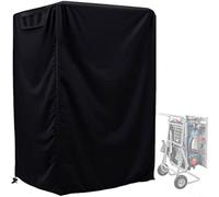 Housse de protection robuste pour scie à onglet pour rangement d'outils, fabriquée en tissu Oxford imperméable, avec verrouillage sécurisé, ventilation et poignées (73,7 x 58,4 x 96,5 cm)