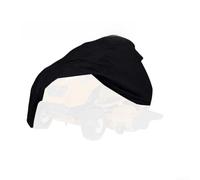 Housse de protection robuste pour tondeuse autoportée en tissu Oxford 210D imperméable avec cordon de serrage et ourlet élastique pour résister aux éléments agressifs (170 x 61 x 117 cm)