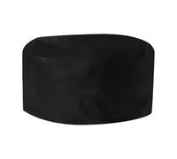 Housse de protection ronde imperméable pour foyer, bouclier Oxford robuste, coupe-vent, couvercle de poêle de patio, cheminée, poussière, pluie, neige, rangement d'équipement d'extérieur 29 x 29 x 2