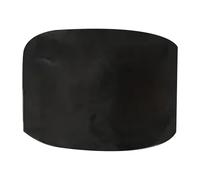Housse de protection ronde imperméable pour foyer, bouclier Oxford robuste, coupe-vent, couvercle de poêle de patio, cheminée, poussière, pluie, neige, rangement d'équipement d'extérieur 29 x 29 x 2