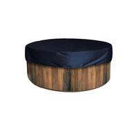 Housse de protection ronde portable pour baignoire - Étanche - Convient à la plupart des spas et jacuzzis (190 x 30 cm)