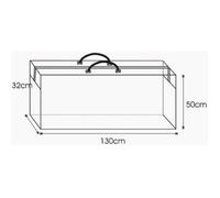 Housse de protection - ROYAL GARDINEER - pour coussin de jardin - 130 x 50 x 32 cm - étanche - résistant