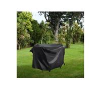 Housse De Protection Salon De Jardin 165x140x105 Cm - Ravenne (6/8/10/12 Pl) Noir