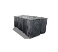 Housse De Protection Salon De Jardin 240x119x70cm - Miami, Monaco, Sunset (8c & 8c4f) Noir