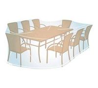 Campingaz Housse de jardin Rectangulaire/Ovale XL semi-transparente 90 x 280 x 170 cm Gris