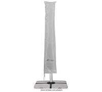 Housse de protection - Schneider - Parasols excentrés - Gris argenté - 400 cm Ø - 100 % polyester