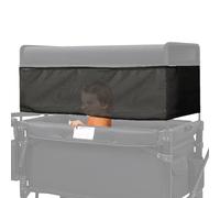 Housse de protection solaire pour poussette - Extension d'auvent de poussette | Auvent respirant à 4 côtés en maille pour bébé, tout-petit, chaise de plage, hamac