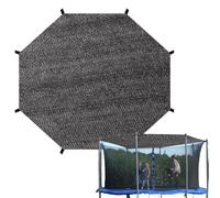 Housse de protection solaire pour trampoline | Filet de protection rond multifonction pour fêtes d'anniversaire, pique-niques, arrière-cours et événements communautaires