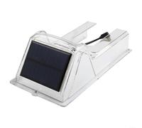 Housse de protection solaire transparente pour sonnette sans fil, protection contre les intempéries, pour 215 x 115 mm, facile à installer, compatible avec la plupart des sonnettes standard