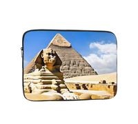 Housse de protection souple pour ordinateur portable 13" avec imprimé pyramides d'Égypte, sac fin et léger spécialement compatible avec MacBook de 13", s'adapte à certains ordinateurs portables