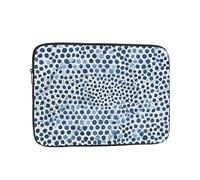 Housse de protection souple pour ordinateur portable de 13" avec impression mauvais yeux, fine et légère spécialement compatible avec MacBook de 13", s'adapte à certains ordinateurs portables