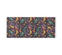 Housse de protection supérieure pour réfrigérateur avec sac latéral lavable en machine à laver - Convient à la plupart des machines à laver ou sèche-linge - 130 x 55,9 cm