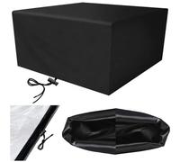 Housse de Protection Table de Jardin Rectangulaire 171x71x110cm Bache de Protection Imperméable Exterieur -Housses pour Mobilier De Jardin, Coupe-Vent, Résistante aux UV