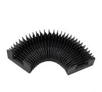 Housse de protection télescopique flexible pour rail de guidage linéaire Hgr20 - Résistante à l'huile et à la poussière - Bande passante de 20 mm - Différentes longueurs (longueur étirée 600 mm)