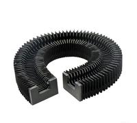 Housse de protection télescopique pour guide linéaire HGR30, fabriquée en trois matériaux anti-tissu (300 mm)