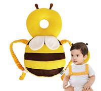 Housse De Protection Tête Bébé Sac À Dos,Coussin de Protection Tête en Forme d'Abeille pour Tout-Petit - Accessoire d'Apprentissage de la Marche pour Maison, Voyage, Parc ou Jardin en
