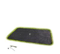 Housse de Protection Trampoline - EXIT Toys - Rectangulaire - 275x458cm - Drainage - Sardines Incluses
