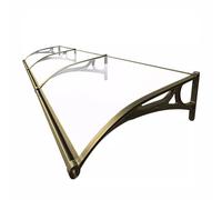 Housse de protection transparente et silencieuse pour chaudière d'extérieur Protection UV Pluie et neige Convient aux fenêtres arrière Taille L : 100 x 100 cm Résistant aux intempéries et