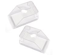 Housse de protection transparente pour bouton de sonnette - Protection étanche - Alarme - Boîtier résistant aux intempéries