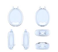 Housse de protection transparente pour console électronique Tamagotchi originale pour animaux domestiques (bleu transparent)