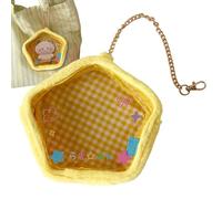 Housse de Protection Transparente pour Figurines - Pochette Transparente pour clés | Élément étoile 3D Dessin animé Couverture Accessoire étui pour Femmes Hommes Sac à Dos Portefeuille