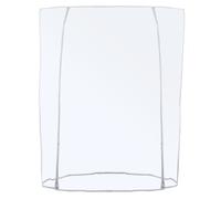 Housse de protection transparente pour présentoir de confection large 150 cm