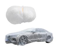 Housse de protection transparente pour voiture - Imperméable à l'eau et à la poussière - Avec bande élastique - Housse de protection transparente pour voiture - Protection complète pour câbles, R