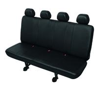 Housse de siège 5 pièces HP Autozubehör 22816 Cuir synthétique noir banquette arrière (4 places)