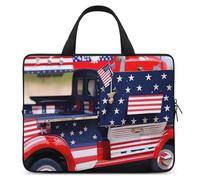 Housse de protection ultra fine et étanche pour ordinateur portable de 43,2 cm avec dragonne Motif camion patriotique, Style :, 13inch
