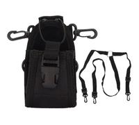 Housse de Protection Universelle En Nylon pour talkie-walkie + sangle, Noir sac de protection pour talkies-walkies Baofeng Motorola