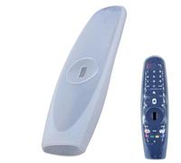 Housse de protection universelle en silicone transparent pour télécommande - 18 x 5 x 2 cm - Protection contre la poussière et les rayures - Bouclier de sécurité pour la maison, la chambre à coucher