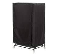 Housse De Protection Universelle Pour Cage À Oiseaux - 48 X 102 Cm Pour Grand Perroquet | Housse Durable En Tissu Oxford 210D Résistante À La Lumière - Abat-jour Noir Lavable Et Respirant Pour Perruch