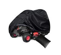 Housse de protection universelle pour tondeuse à gazon avec sac de rangement, imperméable, robuste, résistante aux UV, pour tracteur de jardin (noir, taille XS)