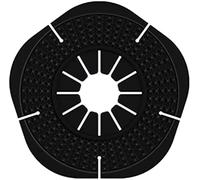 Housse de protection universelle pour trou d'essuie-glace de voiture - Anti-poussière - Anti-feuille - Pour trou inférieur du bras d'essuie-glace - Protection du trou inférieur - Noir