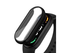 Housse De Protection+Verre Pour Xiaomi Mi Band 9 8 7 6,Accessoires+Film,Couverture Complète,Protection D'Écran Miband 7 5 4 3.Black.Mi Band 3 4 5 6