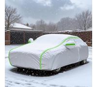 Housse de Protection Voiture Exterieur pour Lincoln MKS 2009-2016 | Housse Voiture Impermeable pour Sedan, Bache de Protection Solaire Poussière Neige Durable avec Zip(Color:Argent,Size:MKS)