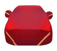 Housse De Protection Voiture Exterieur pour Mercedes SLK R170 1996-2004, Bâches De Voiture Étanches Résistant Neige Rayures avec Fermeture Éclair(Red)