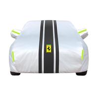 Housse de Protection Voiture pour Ferrari Dino 246 GT/246 GTS 1969-1974 Oxford Cloth, Doublure Douce Anti-Poussière Housse de Voiture pour Garage Indoor Auto Show,A Black-2 Style 2