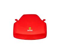 Housse de Protection Voiture pour Ferrari Dino 246 GT/246 GTS 1969-1974 Stretch Cotton, Doublure Douce Anti-Poussière Housse de Voiture pour Garage Indoor Auto Show,A Red-1 Thin