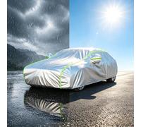 Housse de Protection Voiture pour Mazda 6 MPS 2006-2007, Imperméable Bâche Voiture Extérieur en Tissu Oxford avec Fermeture Éclair Portière Conducteur Protection t38
