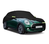 Housse de Protection Voiture Remplace pour Mini Cooper 3 Doors 2000-2022, Tous Temps Étanche Bâche Voiture avec Porte Zippée et Sangle Coupe Vent